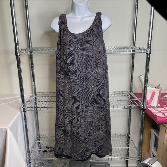 VTG Robbie Bee Gray Two Piece Sheer Dress Kimono Set Size 16W Special Occasion - Picture 14 of 15